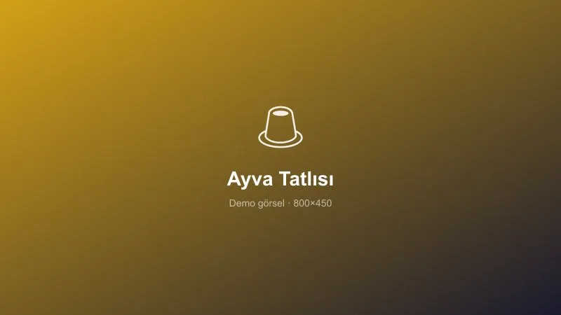 Ayva Tatlısı