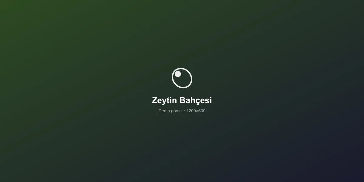 Zeytin Bahçesi
